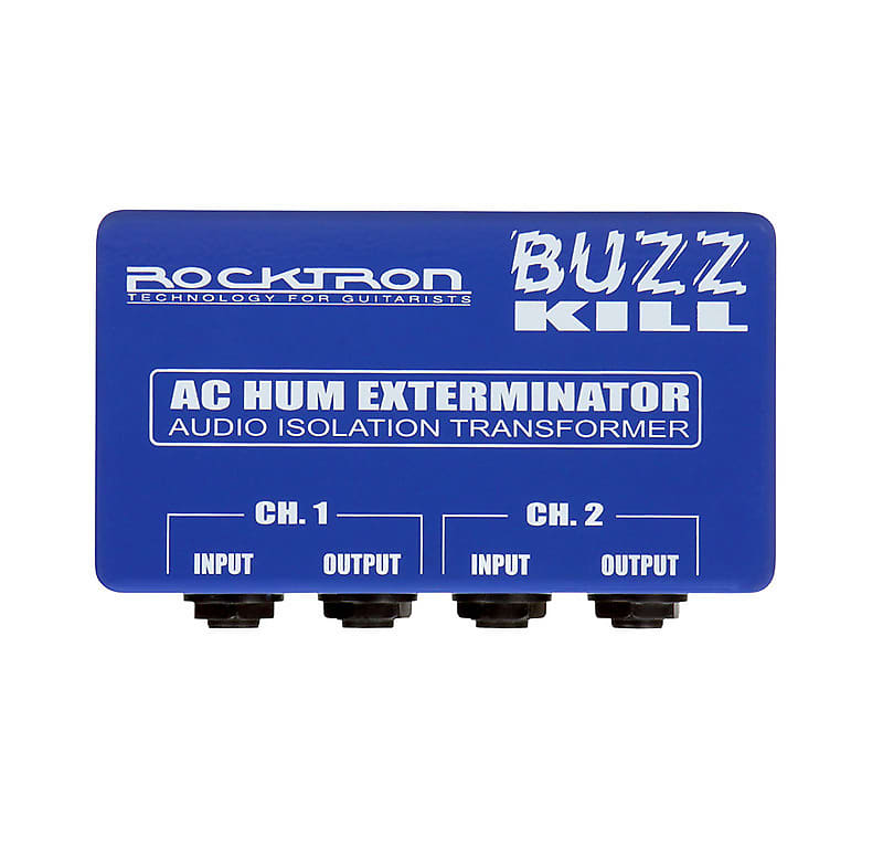 Rocktron Buzz Kill AC Hum Exterminator Audio Isolation Transformer image 1