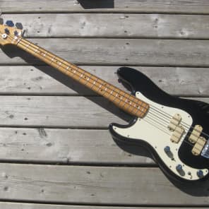 Lefty Fender Precision Elite II 1983 left handed vintage bass image 6
