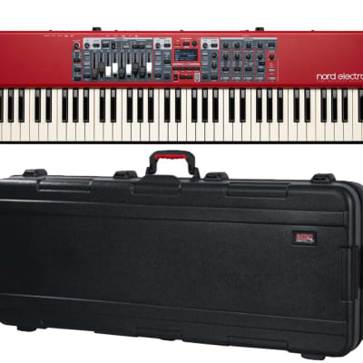 Nord Electro 6D 73 73-Key Semi-Weighted Stage Piano + Gator Cases TSA Case image 1
