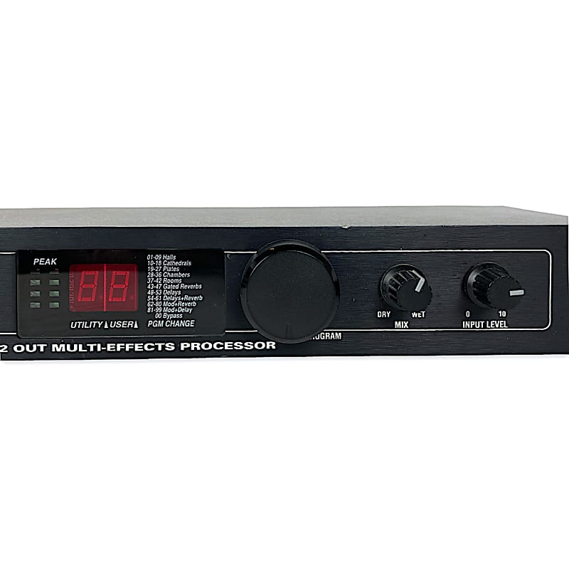 DigiTech Studio Twin 2-In/2-Out Rackmount Multi-Effects