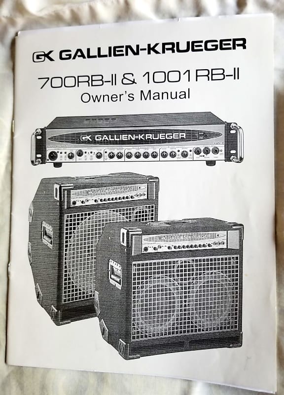 GALLIEN-KRUEGER ( ギャリエンクルーガー ) 1001RB-II