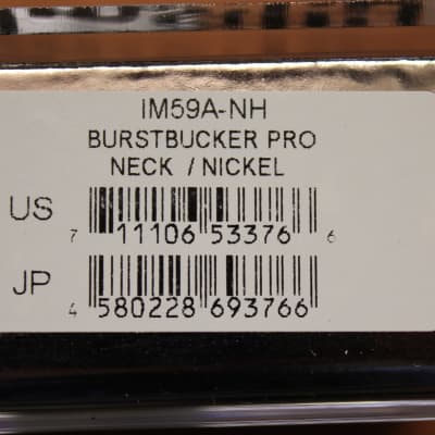 Gibson Burstbucker Pro 1959 Replica IM59A Nickel Neck Humbucker Pickup image 4