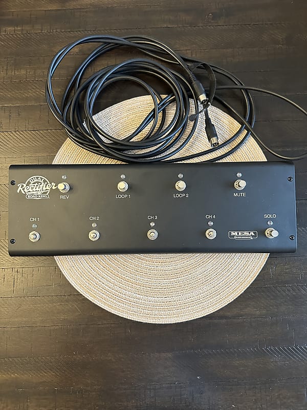 Mesa Boogie Dual Rectifier Road King Footswitch Reverb UK