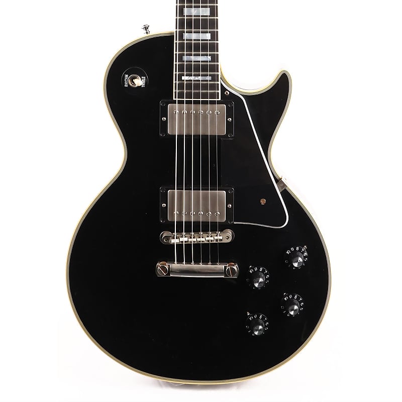 Gibson Custom Shop 1968 Les Paul Custom VOS Ebony Made 2 | Reverb