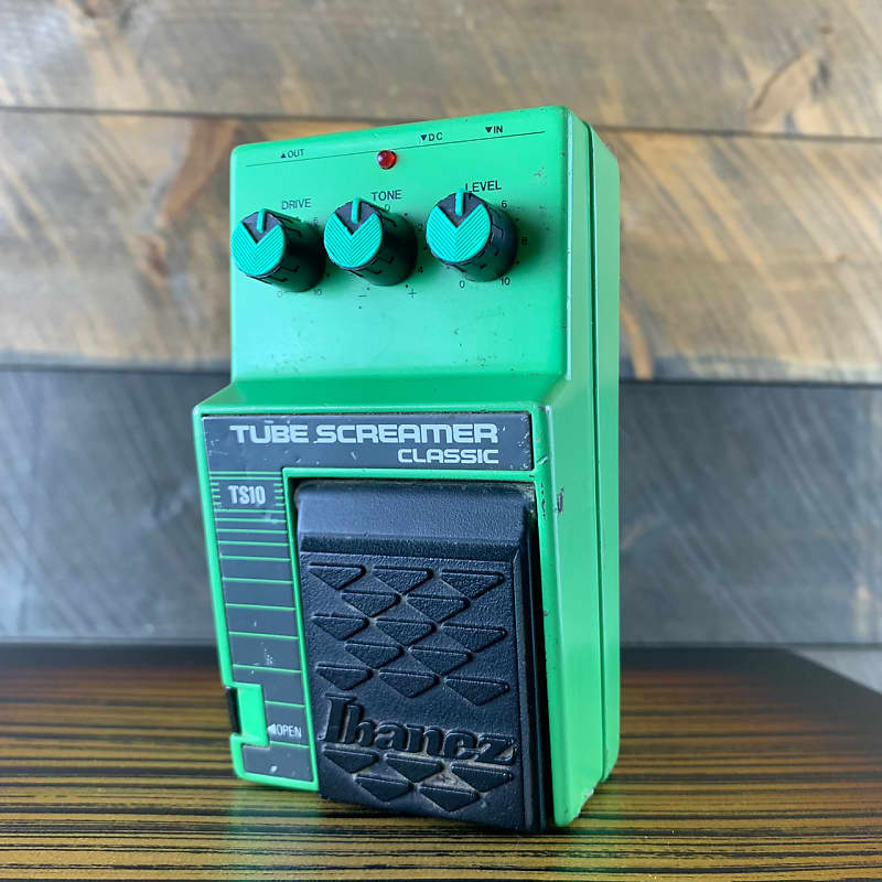 Vintage Ibanez TS10 Tube Screamer Classic (Chip JRC 4558D)