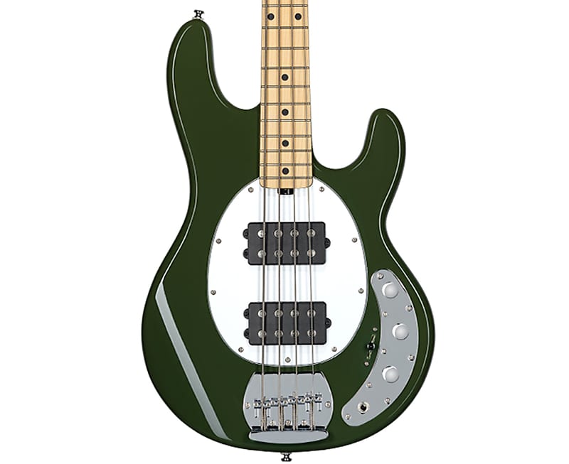 Sterling by Music Man Ray4HH Bass Guitar in Olive image 1