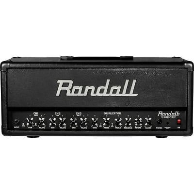 Randall RG1003H RG Series 3-Channel 100-Watt Solid State Guitar Amplifier Head w/Footswitch image 2