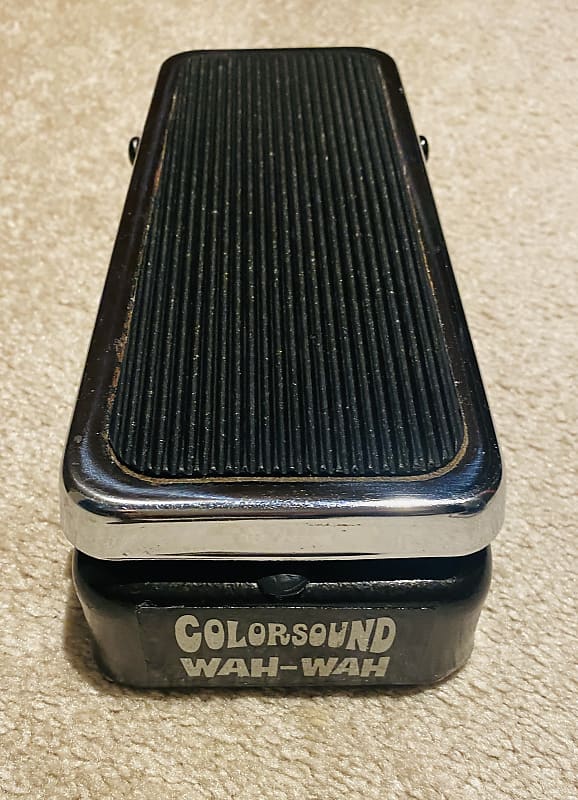 限定値下げColorsound wahwah 90's reissue Colorsound Wah-Wah - 1990s Reissue – Found Sound