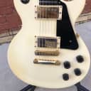 1988 Gibson Les Paul Studio Dot Ebony Fretboard Vintage White