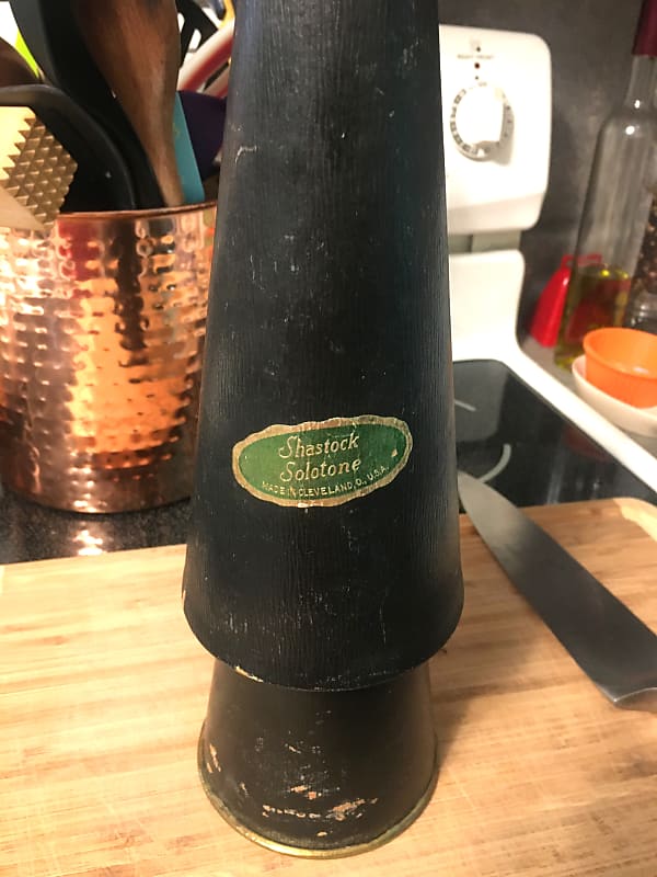 VINTAGE LATE 30'S TROMBONE MUTE 