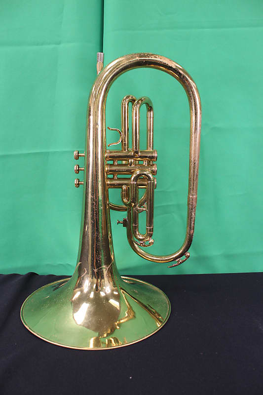 King 1120 Marching Mellophone Reverb