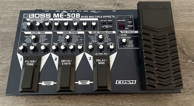 Boss ME-50B Bass Multiple Effects