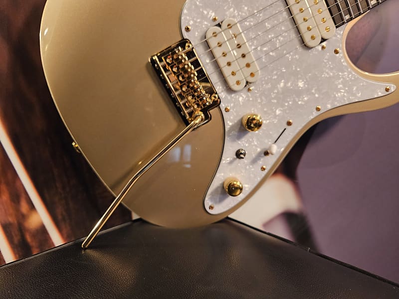 Ibanez KRYS10 Scott LePage Polyphia Signature Guitar - Gold
