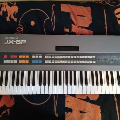 Roland JX-8P 61-Key Polyphonic Synthesizer 1984 - 1986 - Black