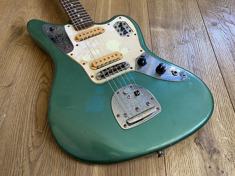 2004 CIJ Ocean Turquoise Metallic Fender Jaguar (JG-66