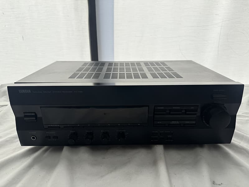 Yamaha RX-496 Natural Sound AM/FM Stereo Receiver No Remote ~ Tested Works  			