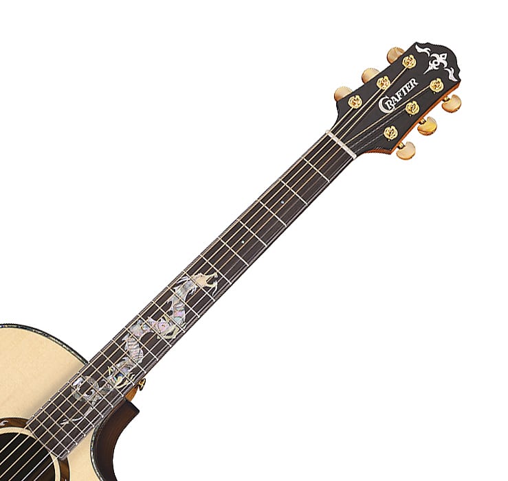 Crafter KDG-036 SR Premium Cutaway Top Back Solid L.R. Baggs