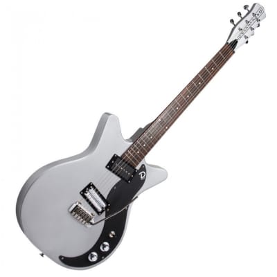 Danelectro 59XT Guitar with Vibrato ~ Silver image 2