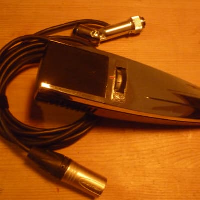 Revox 3377 beautiful dynamic vintage microphone made in Germany with cable to XLR image 1