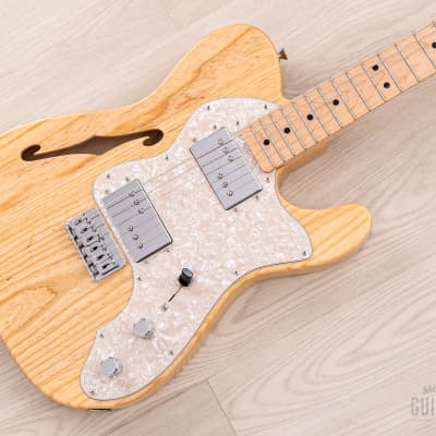 2023 Fender Hybrid II Telecaster Thinline Limited Run Gold Top, Mint w/  Hangtags, Japan MIJ | Reverb