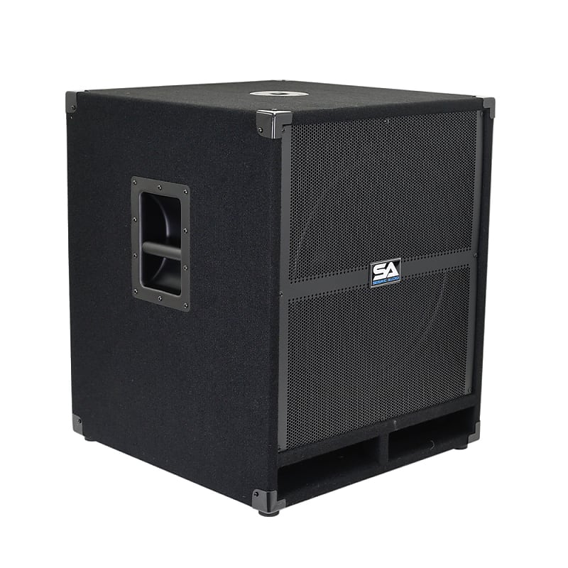 Seismic audio clearance powered subwoofer