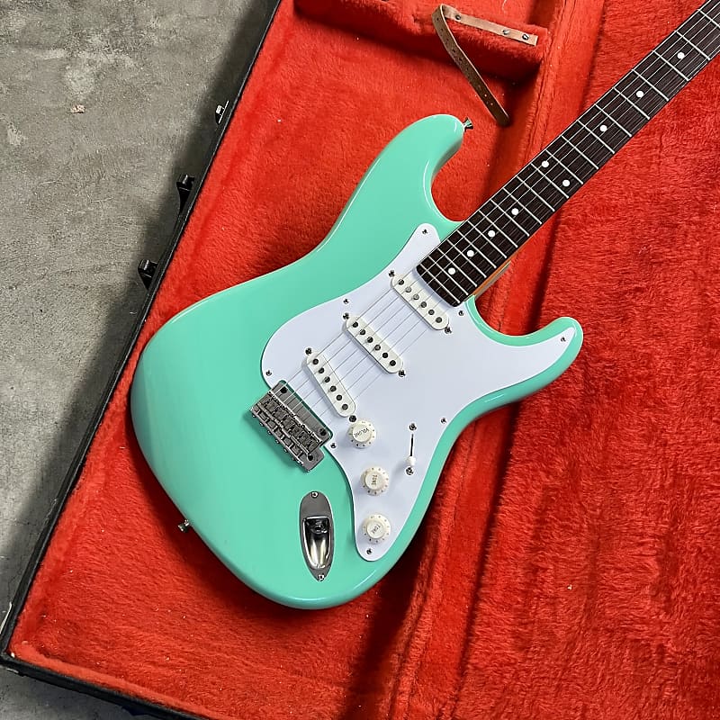 FGN Neo Classic NCST Strat 2008 Turquoise Fujigen MIJ Japan | Reverb