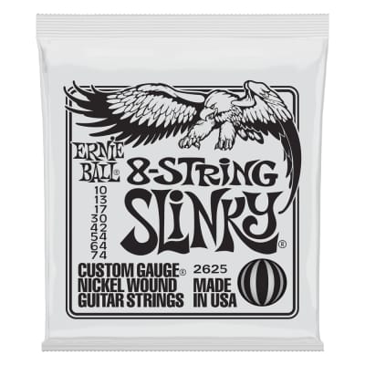 Ernie Ball 2625 Regular Slinky 8-String Electric Guitar Strings image 1