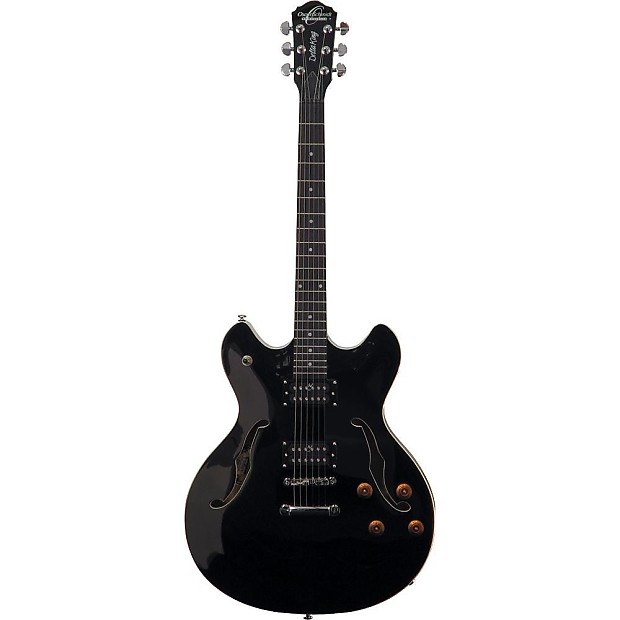 Oscar Schmidt OE30-B Semi-Hollow Electric Guitar image 1