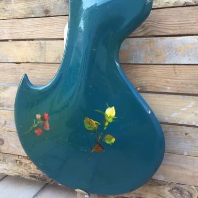 Wandre Rock Oval Masterpiece The Artist Guitar With Hard Case image 19