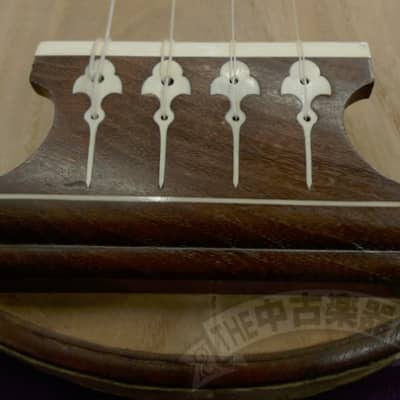 筑前琵琶 筑前琵琶四絃/桑胴 Japanese String Instrument / Koto