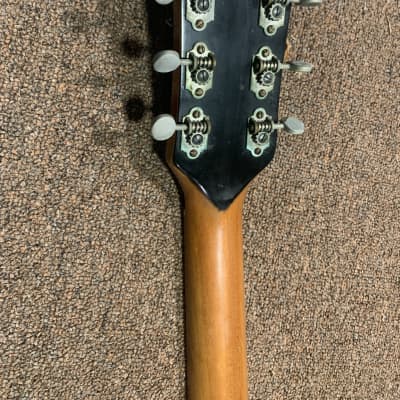 United Franz Melita Archtop Electric Guitar 1950’s - Natural image 8