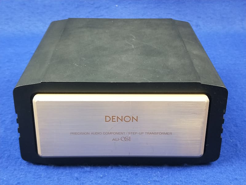 Denon AU-S1 Precision Audio Component / Step Up Transformer In VG Condition  			