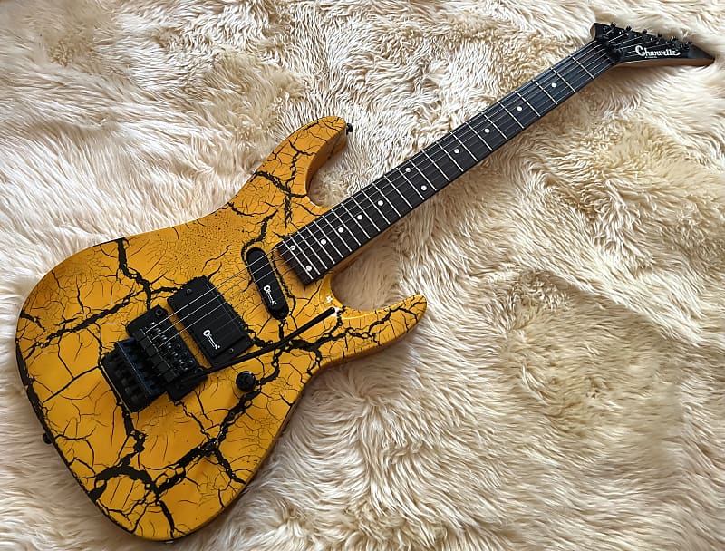 1988 MIJ Charvel Charvette Model 170- Desert Crackle | Reverb
