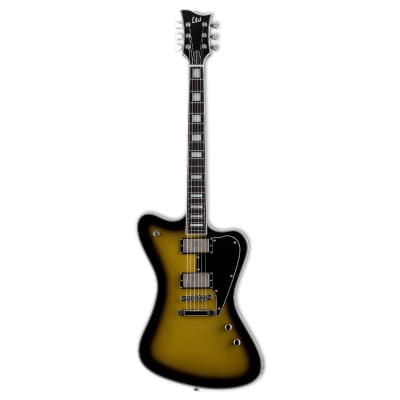ESP LTD Sparrowhawk Bill Kelliher Signature Guitar - Vintage Silver Sunburst image 2