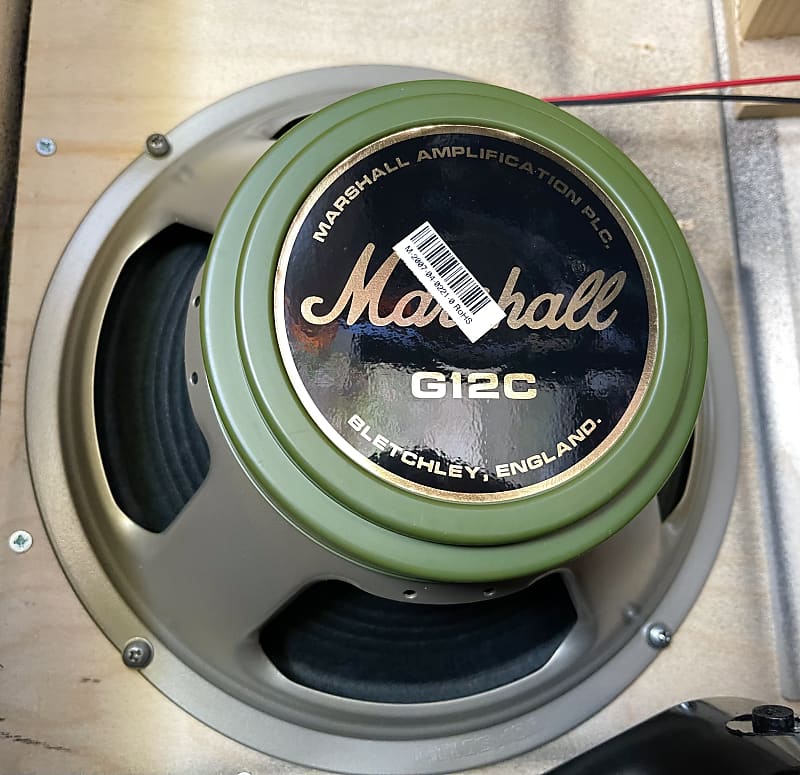 Celestion Marshall 2 x G12C 16 Ohm Greenback Speakers T5475A image 1