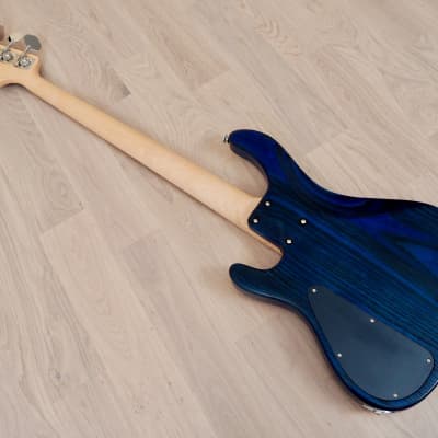 Bacchus Craft Series TF4-STD ASH Electric Bass Trans Blue, Aguilar 