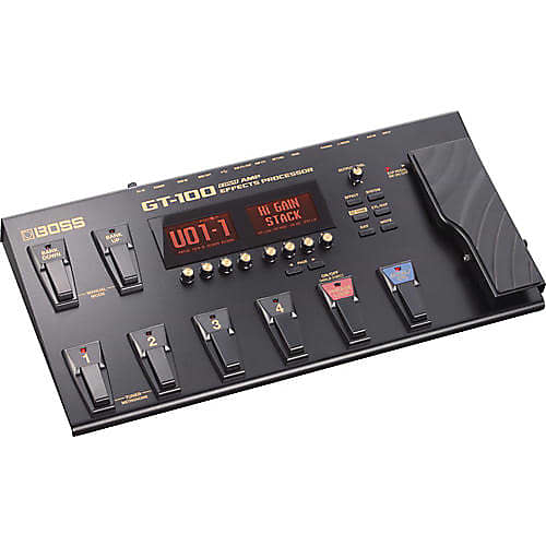 Boss GT-100 Amp Effects Processor | Reverb