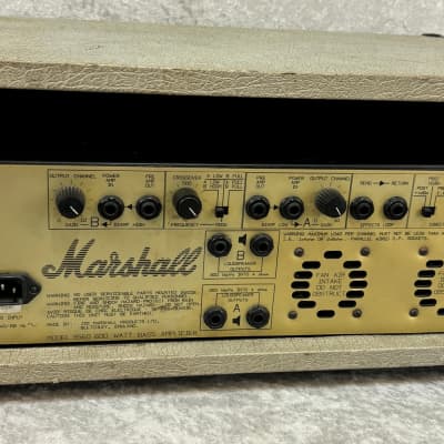 Vintage 1987 Marshall 600 Silver Jubilee 3560 bass amp image 6