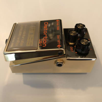 Boss DS-1 Distortion, rare golden edition 1998 Gold image 2