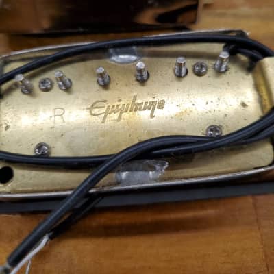 Epiphone By Gibson  lead position model Hotch  Chrome Cover humbucker pickups each image 5