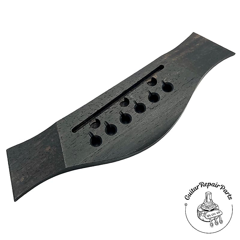 Taylor 83016 Acoustic Guitar Bridge w/ ES2 Mounting - Ebony image 1