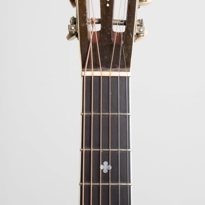 Wm. Stahl Solo Style # 8 Flat Top Acoustic Guitar,  made by Larson Brothers (1930), ser. #36405, black tolex hard shell case. image 5