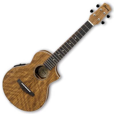 Ibanez UEWT14E Acoustic-Electric Tenor Ukulele - Open Pore Natural for sale