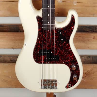 2003 Fender American Vintage '62 Precision Bass Olympic White With OHSC & Case Candy Free Shipping image 5