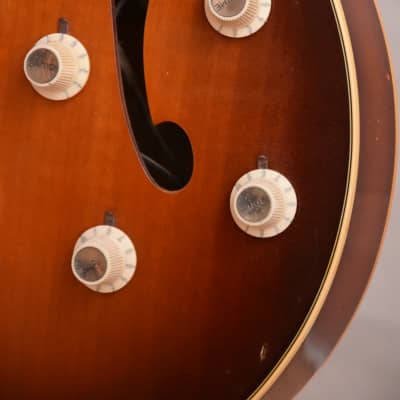 Höfner 4570 – 1967 German Vintage Archtop Thinline Semi Hollow Guitar Bild 4