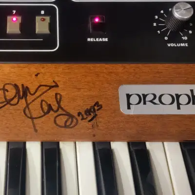 Sequential Prophet 5 Rev3.2 Owned By Dwayne Goettel Of SKINNY PUPPY. image 5