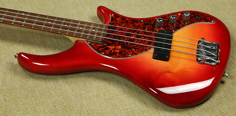 ベース Pedulla Rapture bass 4 RB-4 1994 Pedulla Rapture RB4 4-String Bass -- Sunburst, Tortoise