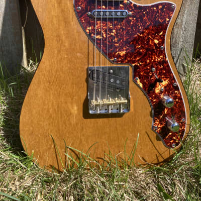 Brown Bear Guitars Korina Tele with TV Jones Starwoods image 1