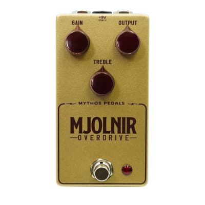 Mythos Pedals Mjolnir Overdrive Effects Pedal image 1