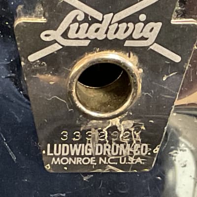 Vintage Ludwig 14” Marching Snare Drum - Silver serial 3332821 image 4